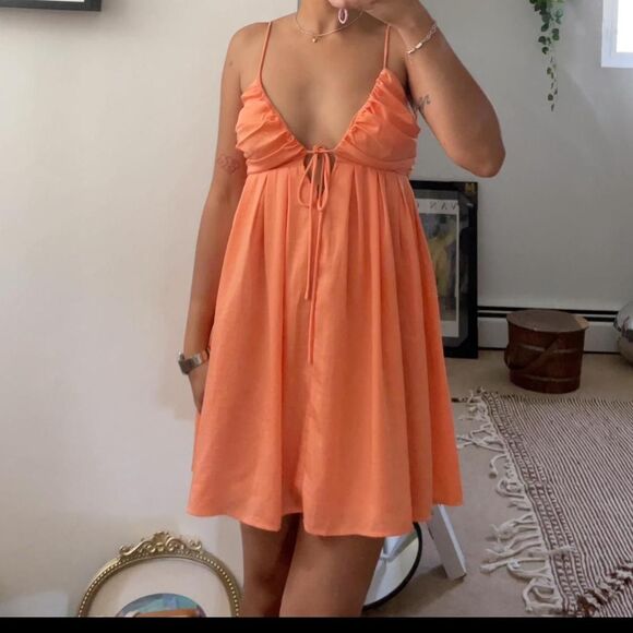 Lulus Women's Orange Dress - Picture 1 of 4
